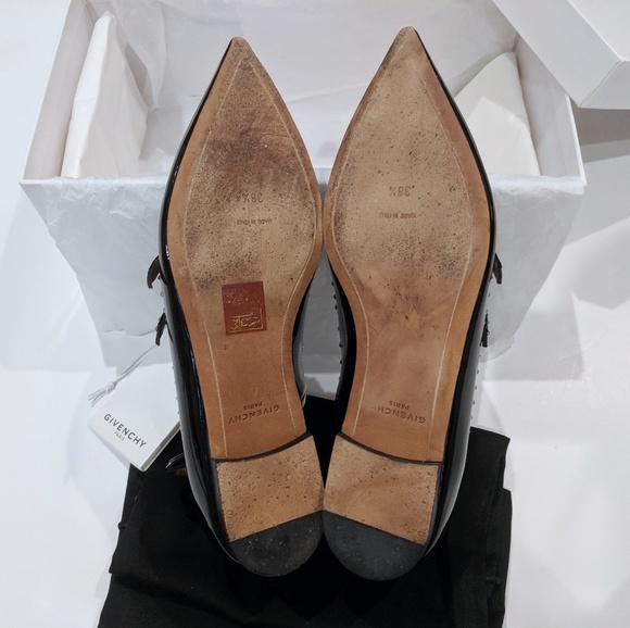 ✔️SOLD ✔️GIVENCHY Piper Stud Ballerina Flats - Picture 6 of 8